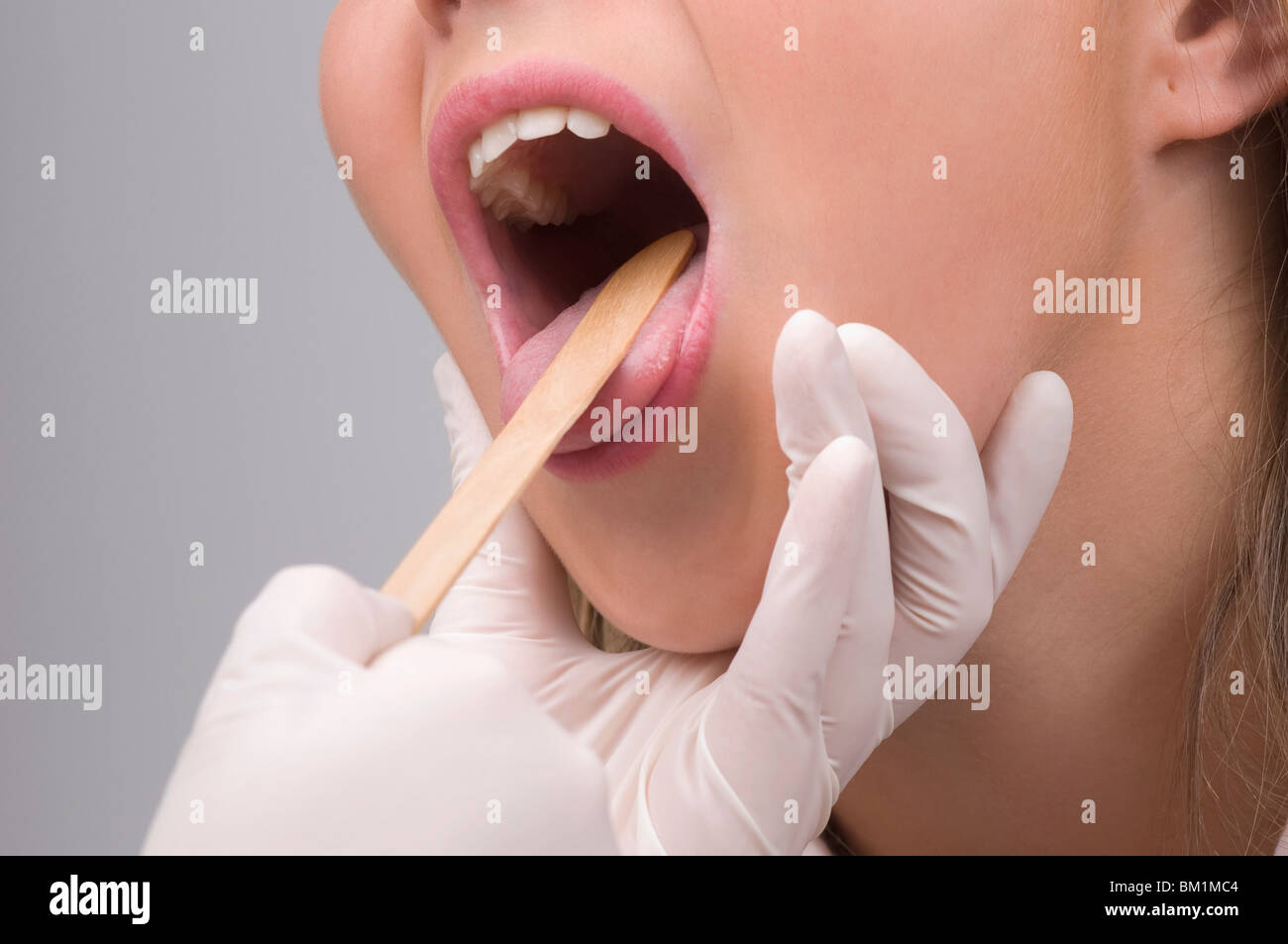 Wooden Tongue Depressor Stock Photo - Download Image Now - Tongue
