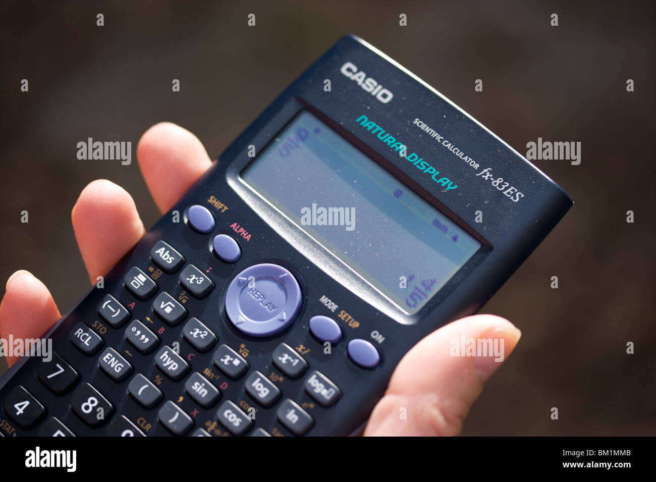 A Casio fx83 calculator. by some examination boards as
