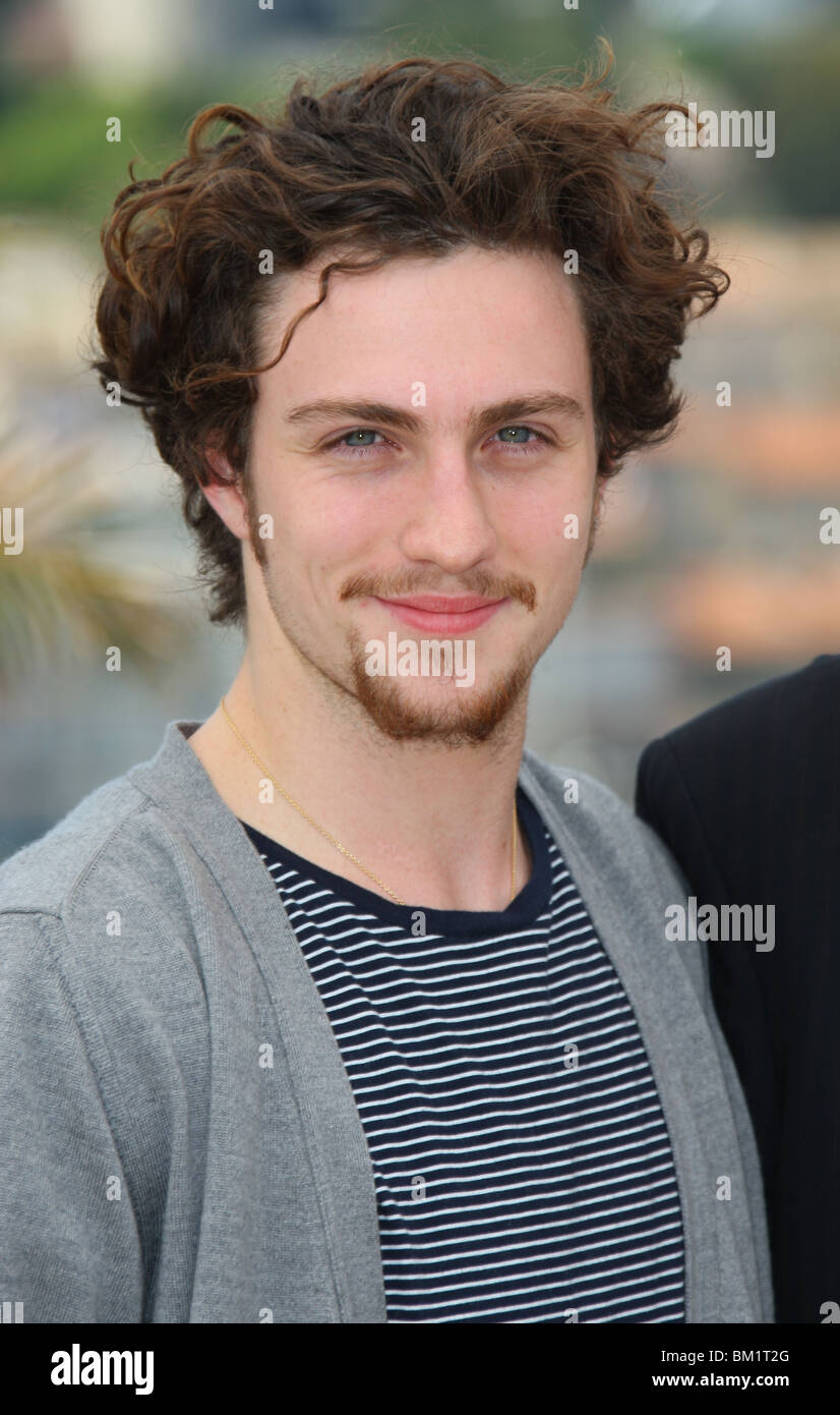 AARON JOHNSON CHATROOM PHOTOCALL CANNES FILM FESTIVAL 2010 PALAIS DES FESTIVAL CANNES FRANCE 14 May 2010 Stock Photo
