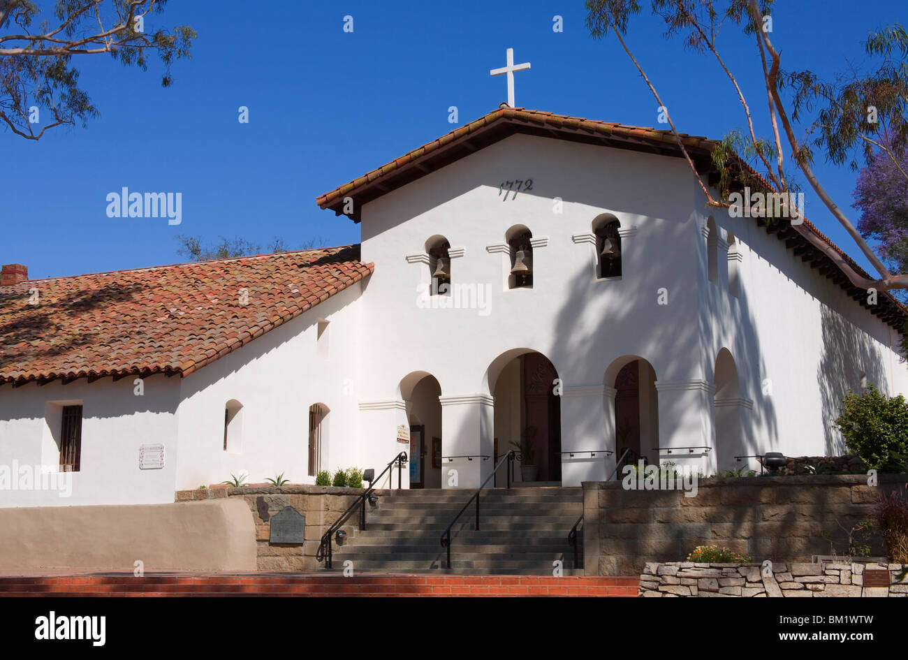 Mission San Luis Obispo, City of San Luis Obispo, California, United States of America, North America Stock Photo