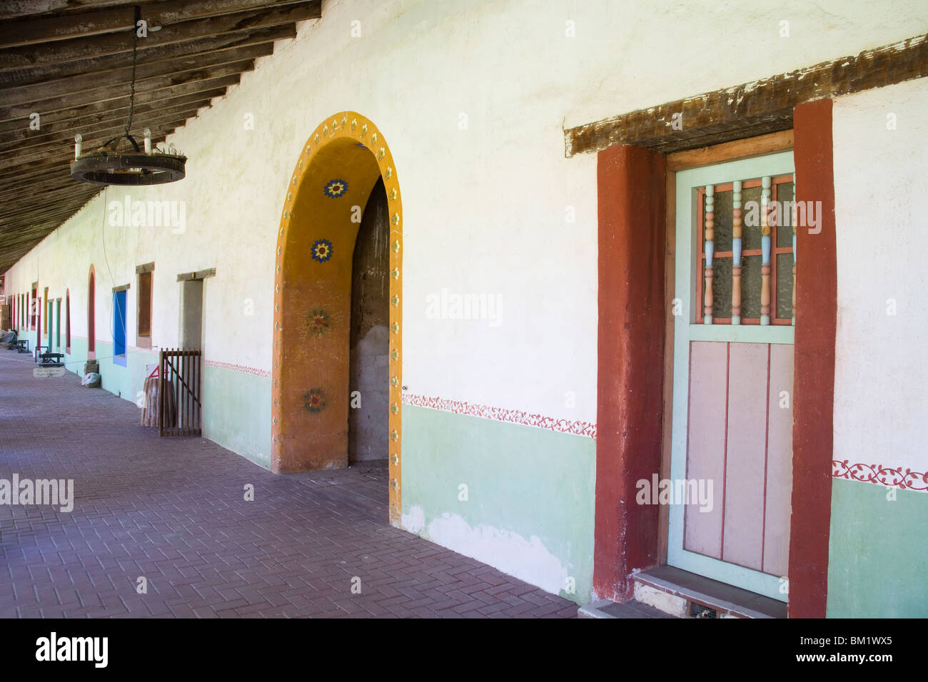 Mission San Miguel Arcangel, San Miguel, California, United States of America, North America Stock Photo