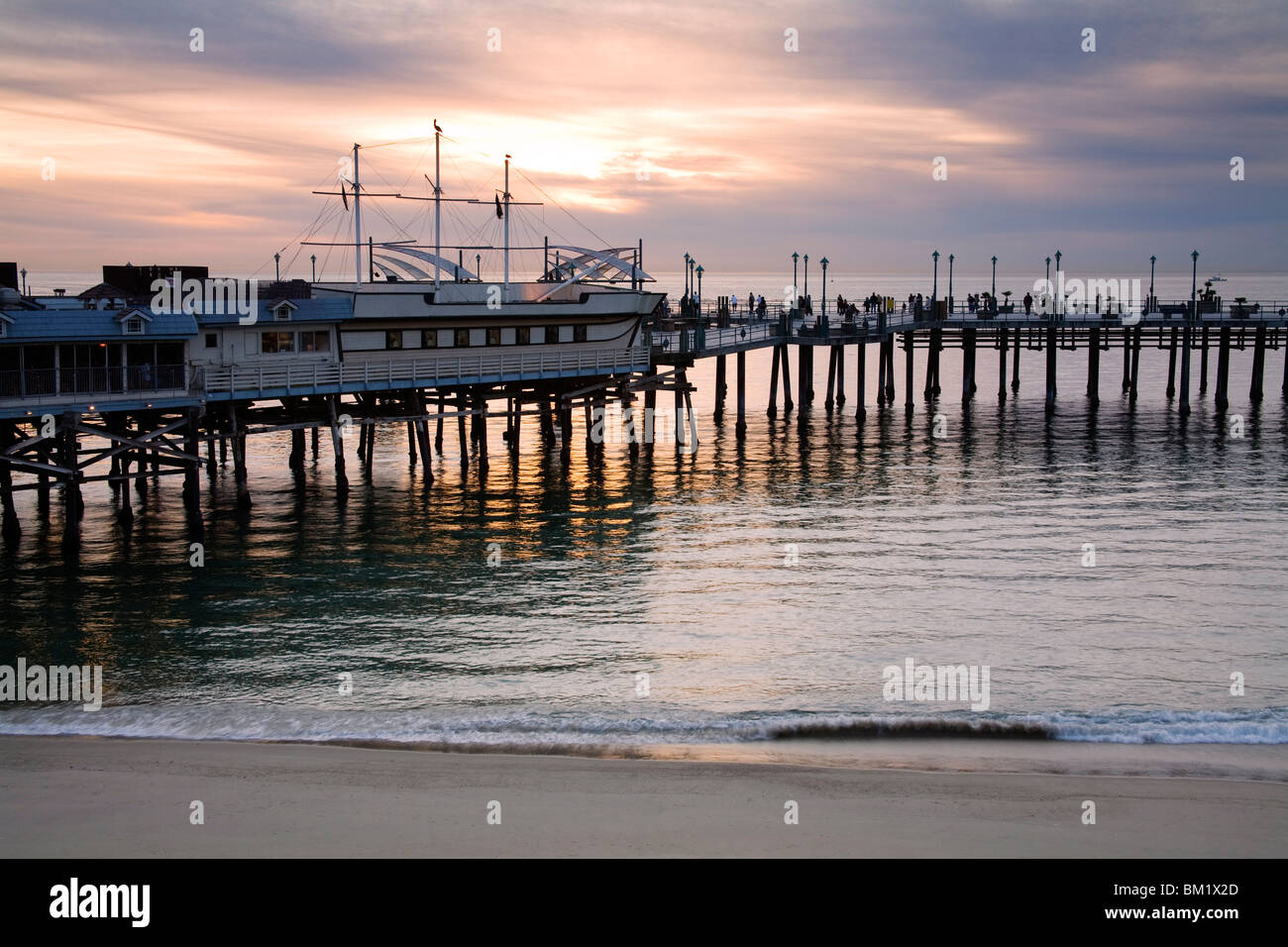 Pier, Redondo Beach, California, United States of America, North America Stock Photo