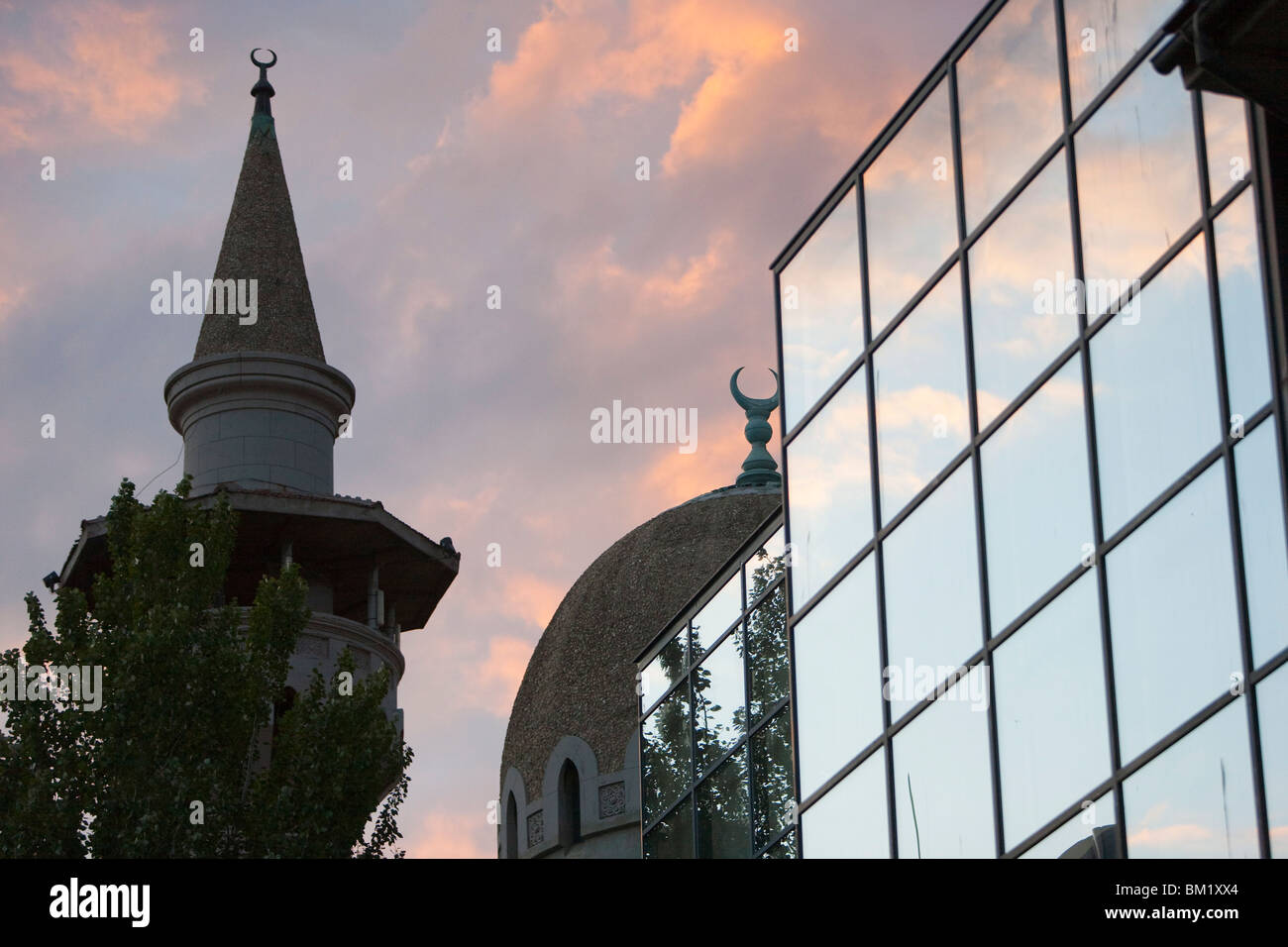 Mahmudiye mosque, Constanta, Romania, Europe Stock Photo