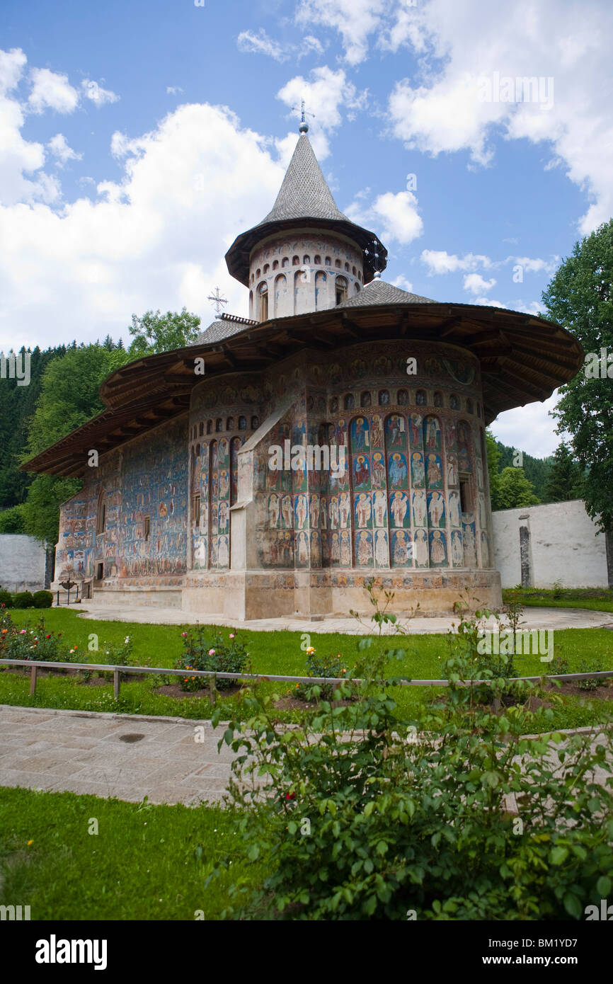 Voronet Monastery, UNESCO World Heritage Site, Bucovina, Romania, Europe Stock Photo