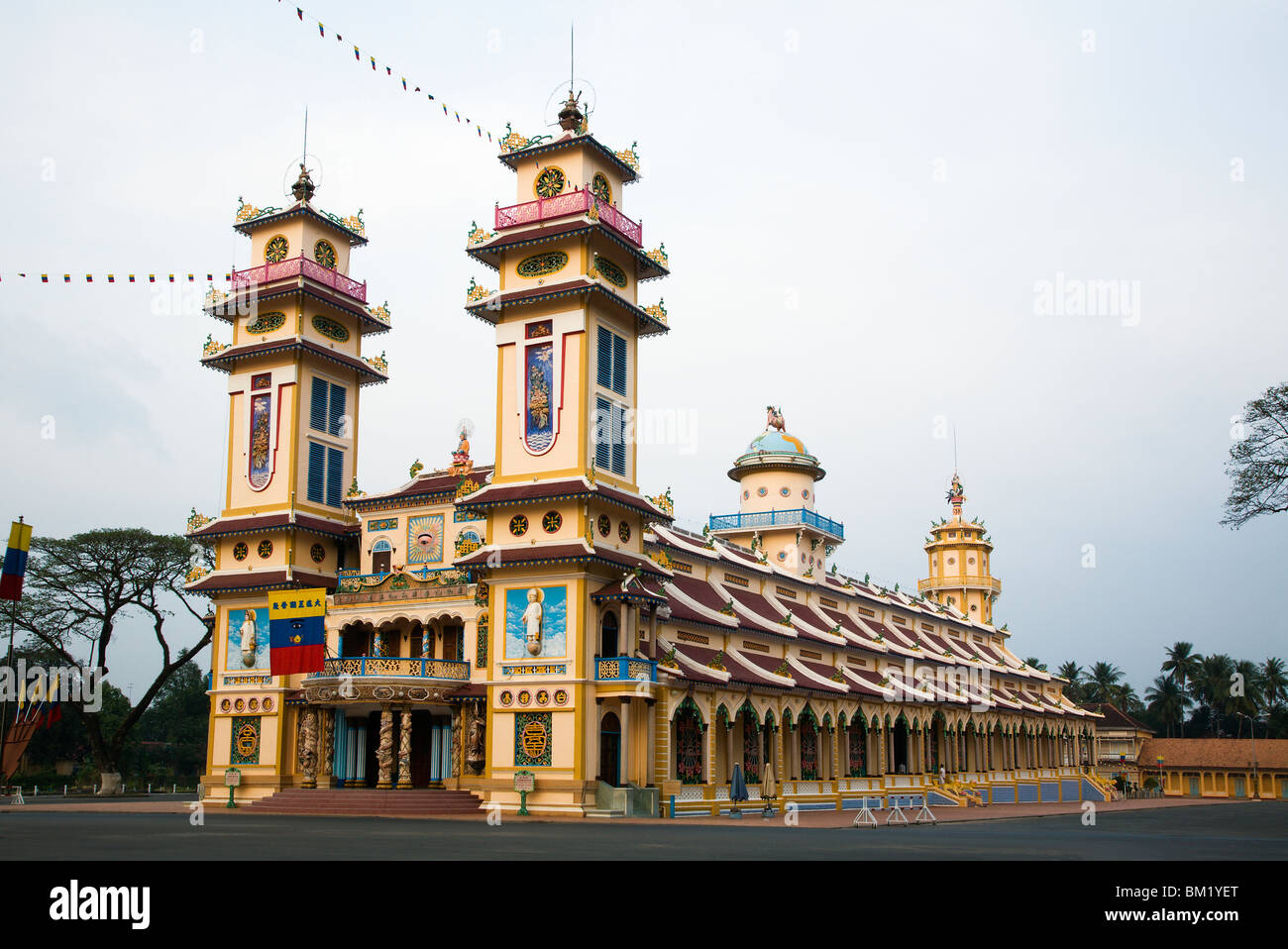 The Cao Dai sect's main church Holy See in Tay Ninh Stock Photo - Alamy