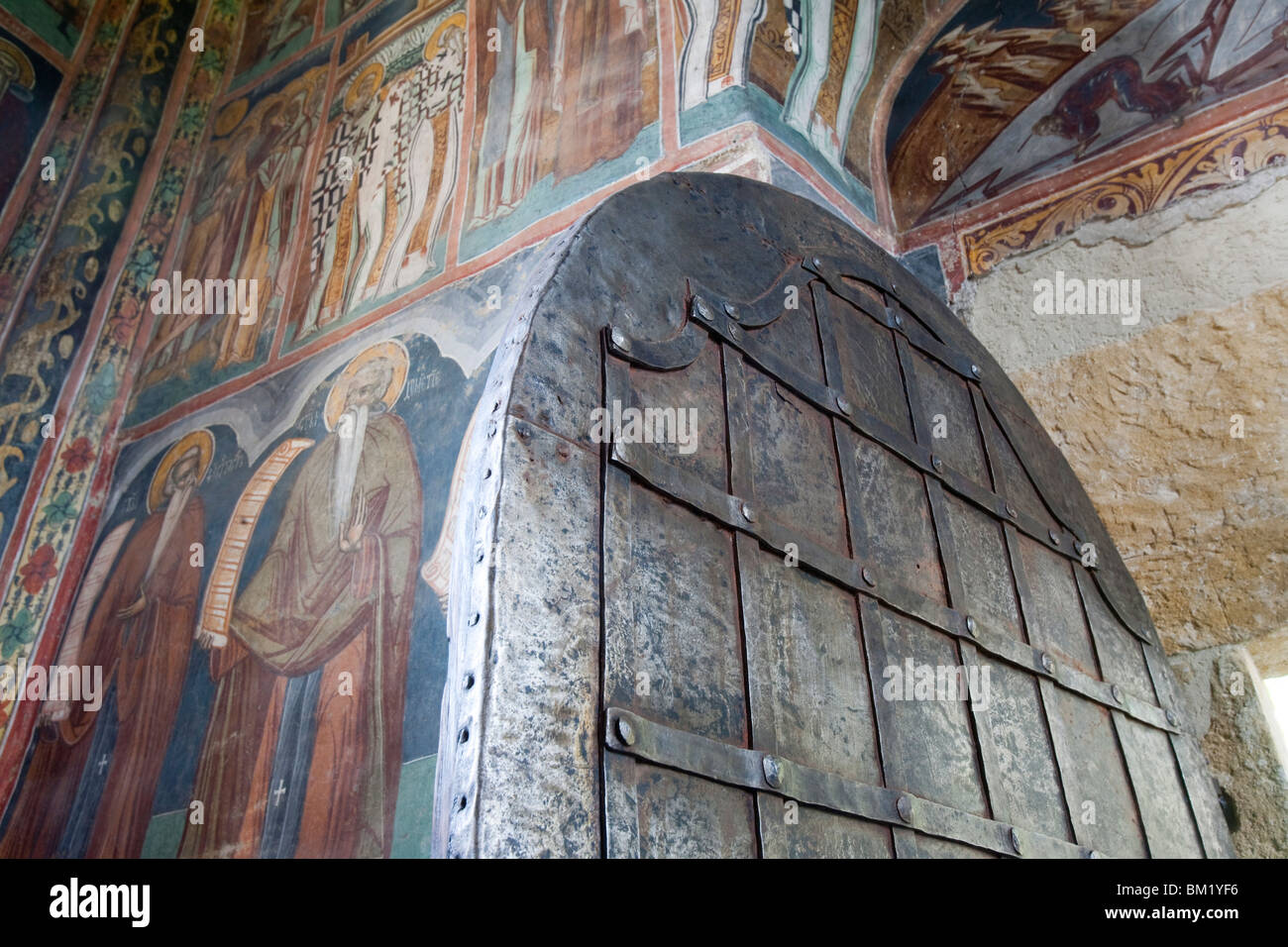 Probota Monastery, UNESCO World Heritage Site, Dolhasca, Bucovina, Romania, Europe Stock Photo