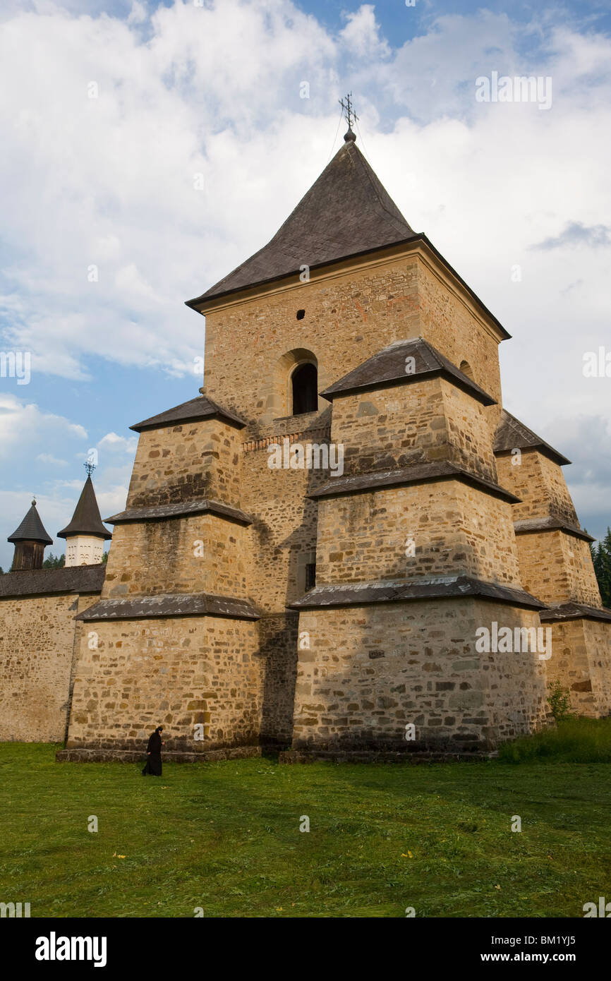 Sucevita Monastery, UNESCO World Heritage Site, Bucovina, Romania, Europe Stock Photo