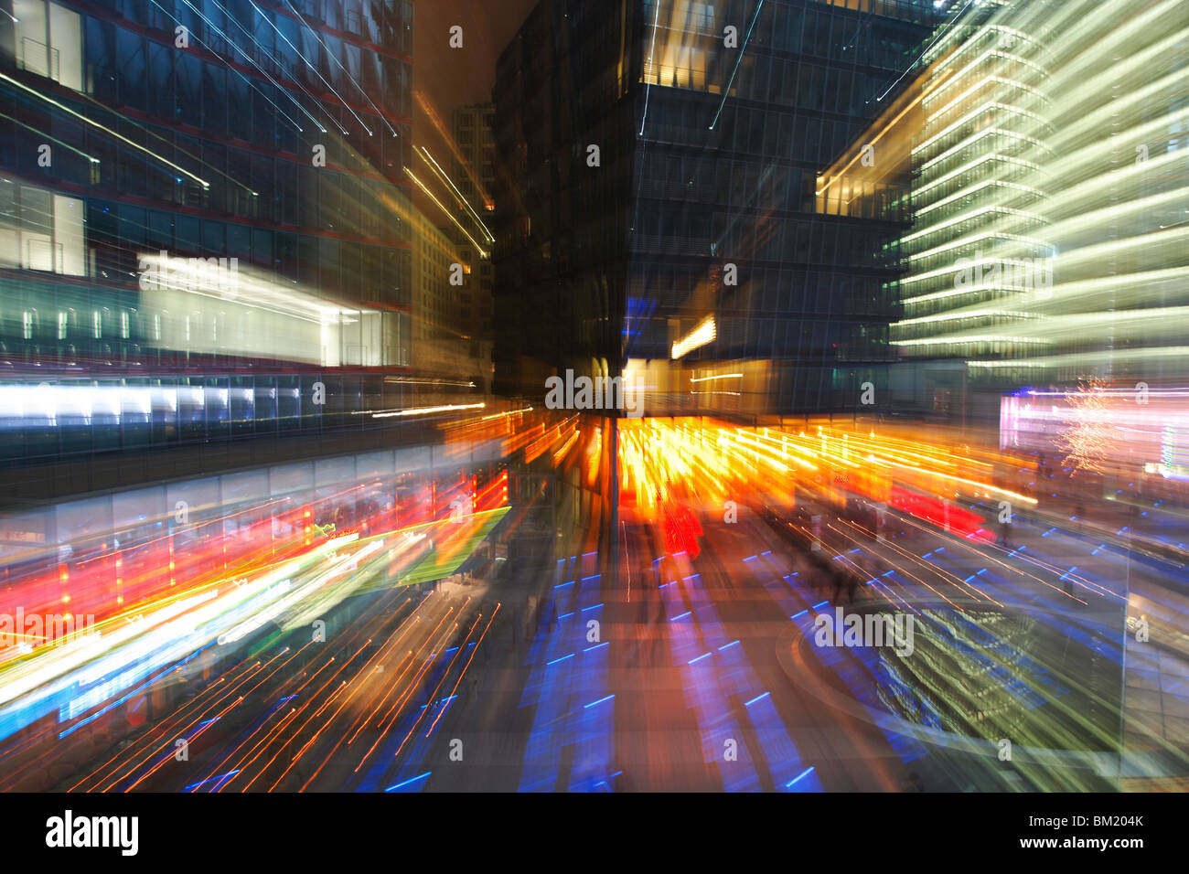 Potsdamer Platz Berlin at night Stock Photo - Alamy