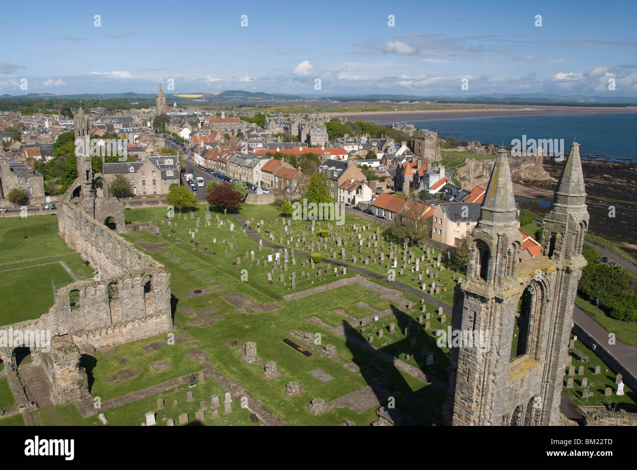 St. Andrews Cathedral, Fife, Scotland, United Kingdom, Europe Stock