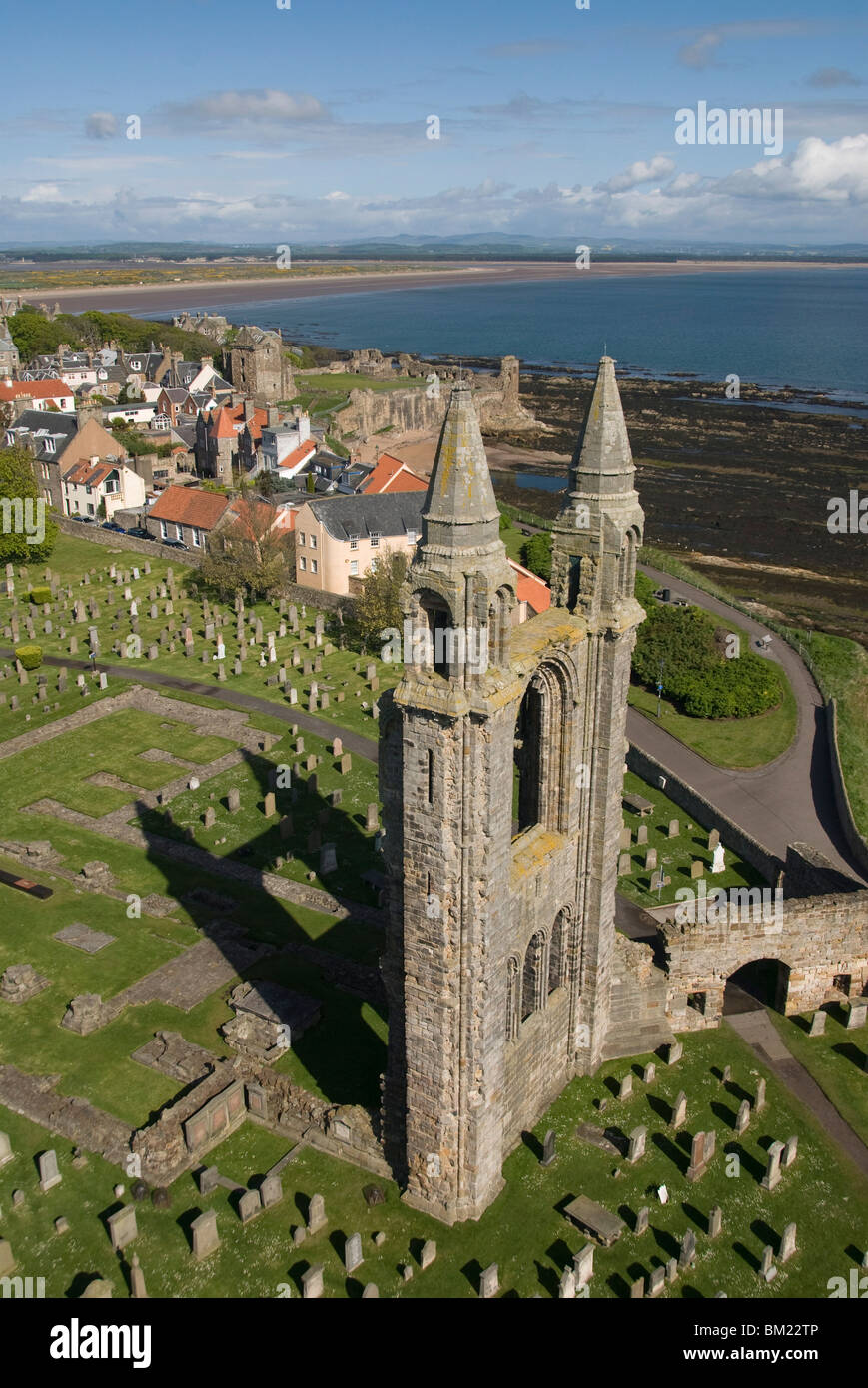 St. Andrews Cathedral, Fife, Scotland, United Kingdom, Europe Stock