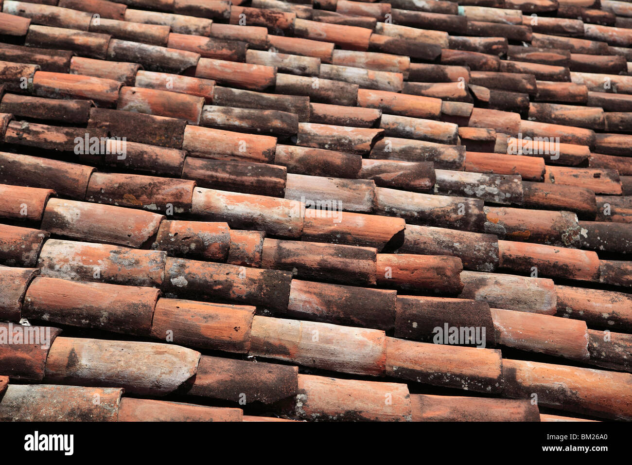 Roof Tiles, Granada, Nicaragua, Central America Stock Photo Alamy