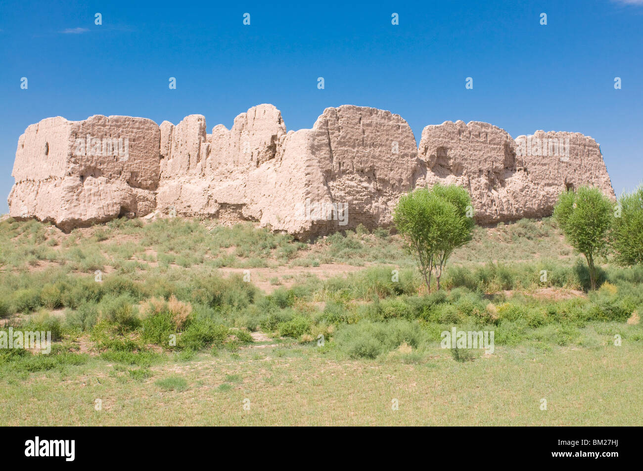 Toprak Qala, old fortress, Karakalpakstan, Uzbekistan, Central Asia
