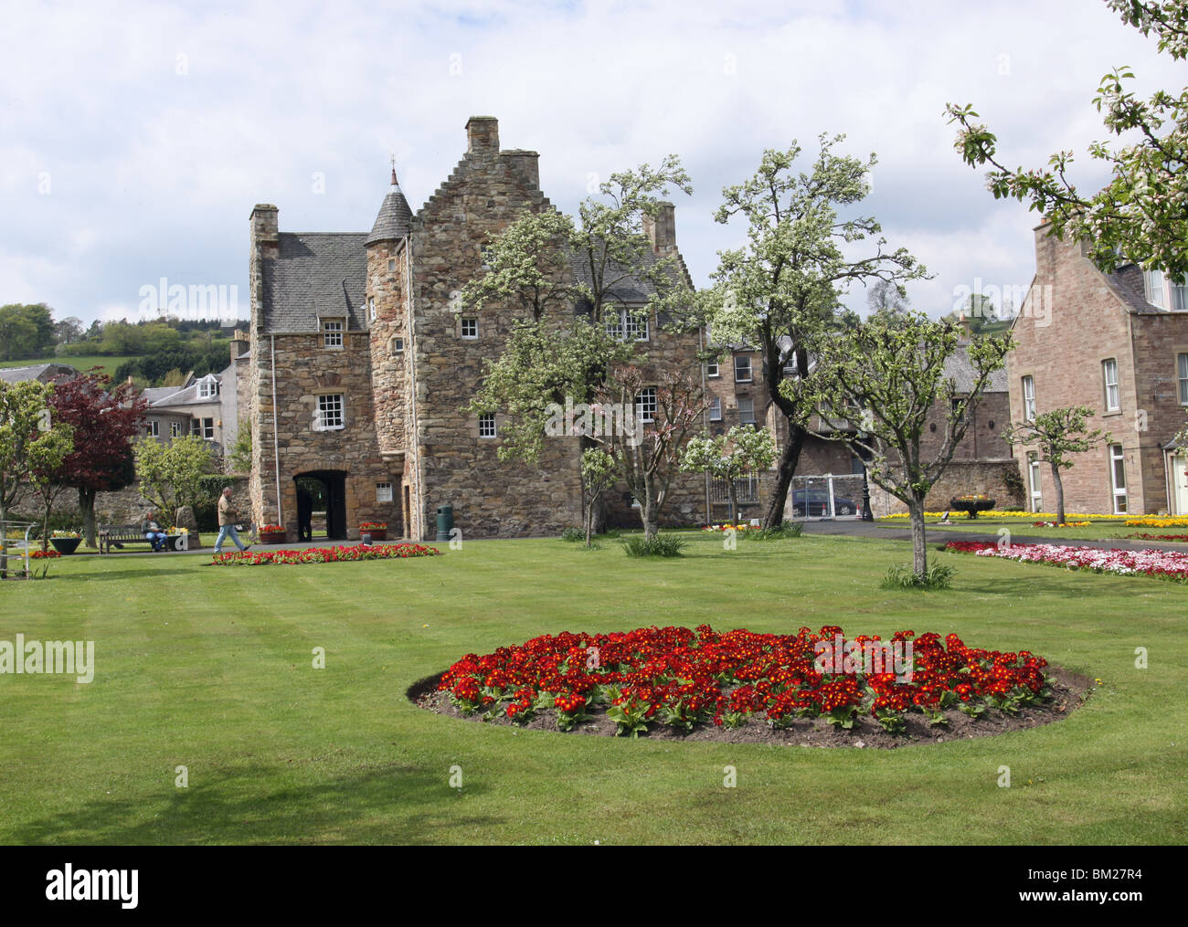 Mary Queen of Scots visitor centre Jedburgh Scotland May 2010 Stock