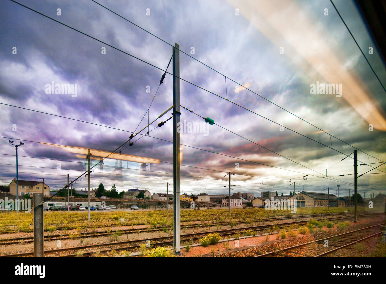 Tgv Window Tgv train window hi-res stock photography and images - Alamy