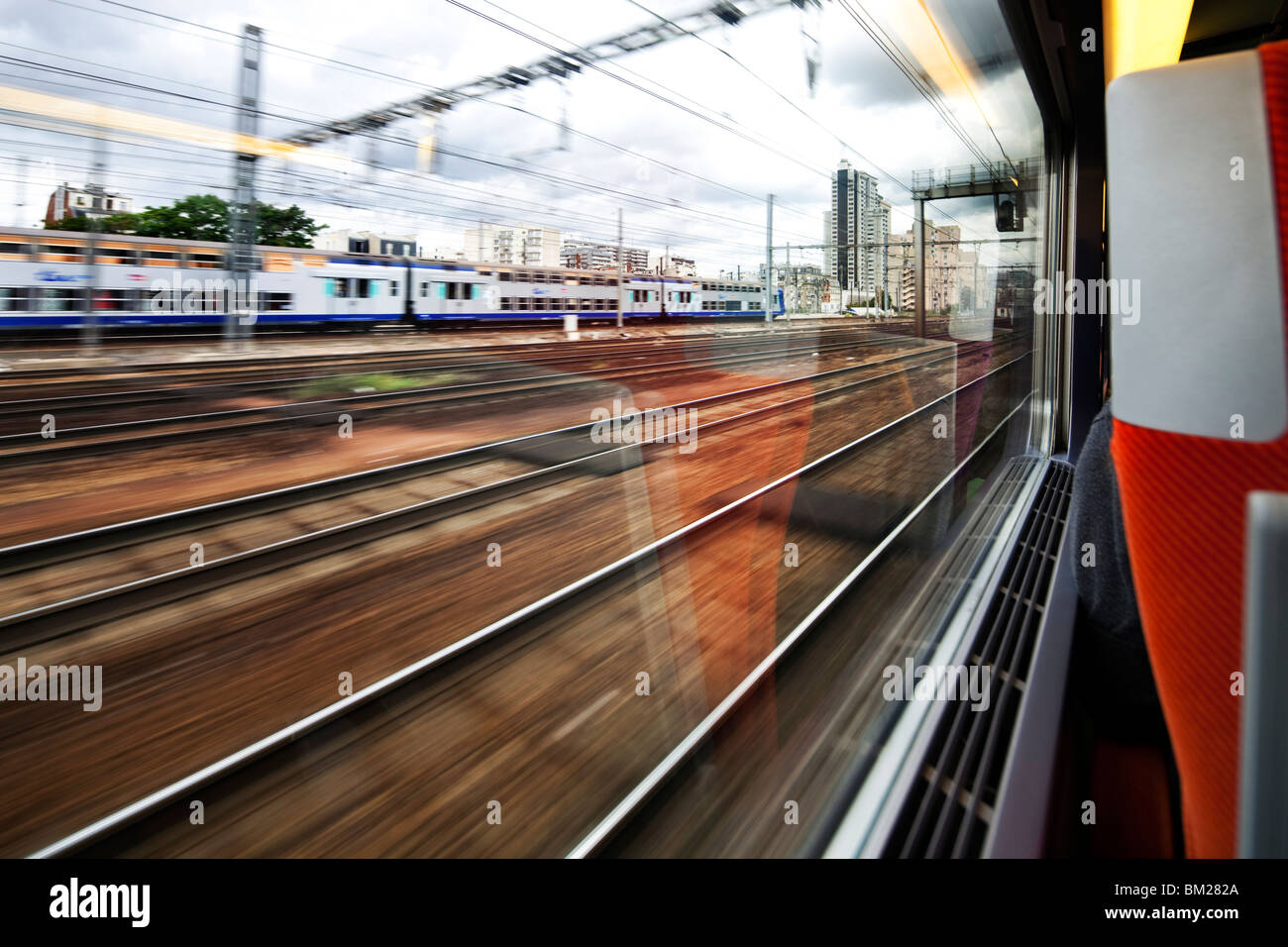 Tgv Window Train window hi-res stock photography and images - Alamy