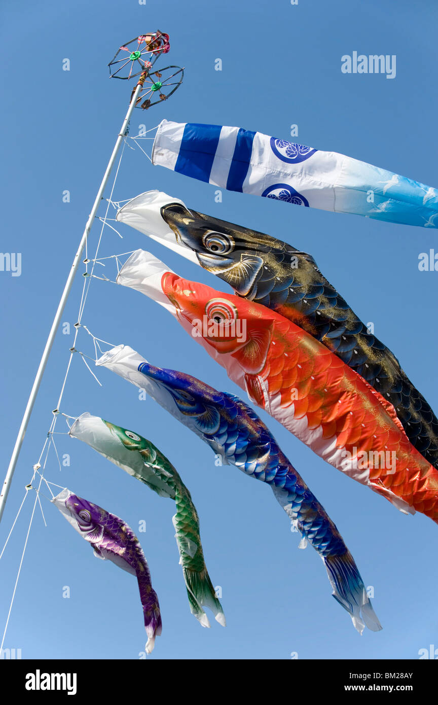 Carp streamers japan hires stock photography and images Alamy