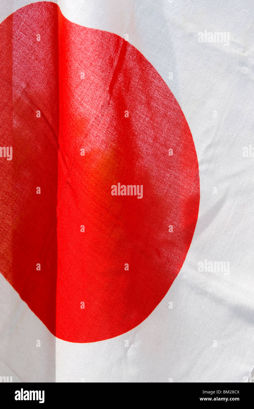 The Japanese flag is called the Hinomaru, or sun circle, Japan Stock