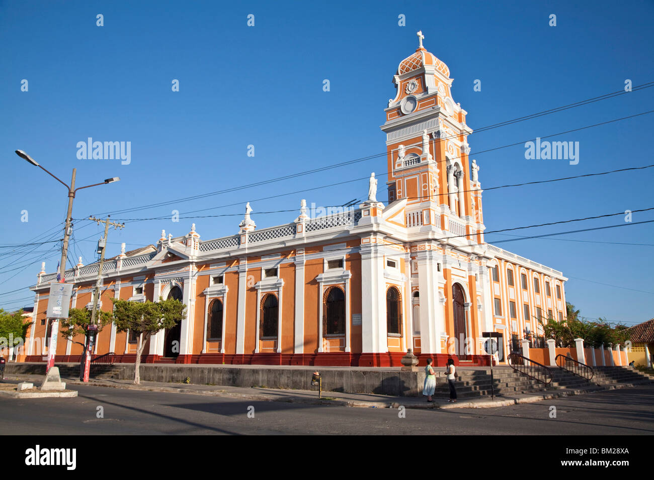 Iglesia de Xalteva, Granada, Nicaragua Stock Photo