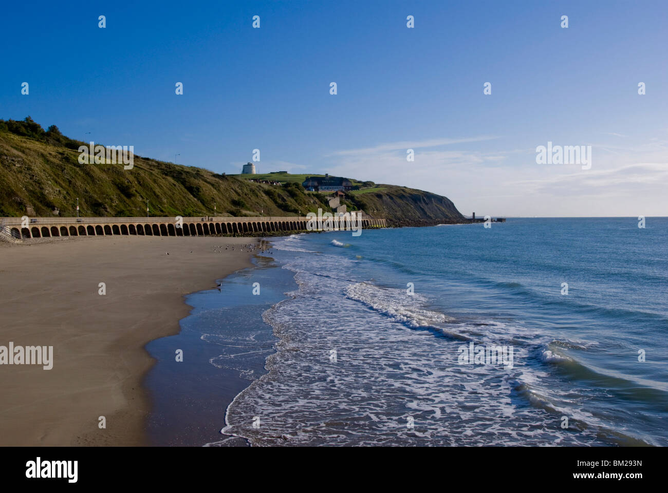 Folkestone Beach, Kent, UK Stock Photo Alamy