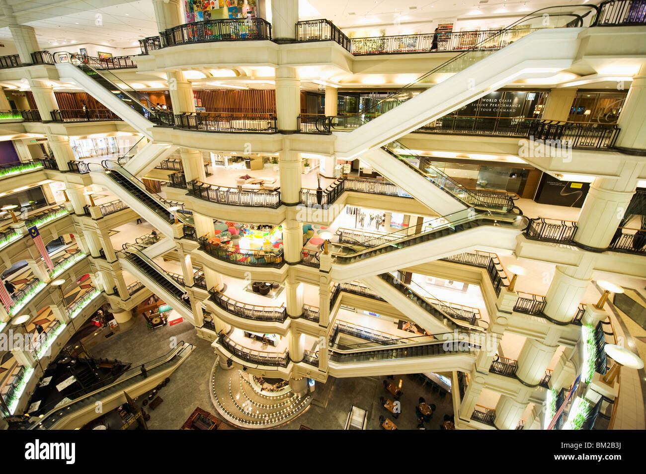 Starhill Gallery luxury shopping mall, Bukit Bintang, Kuala Lumpur, Malaysia, Southeast Asia Stock Photo