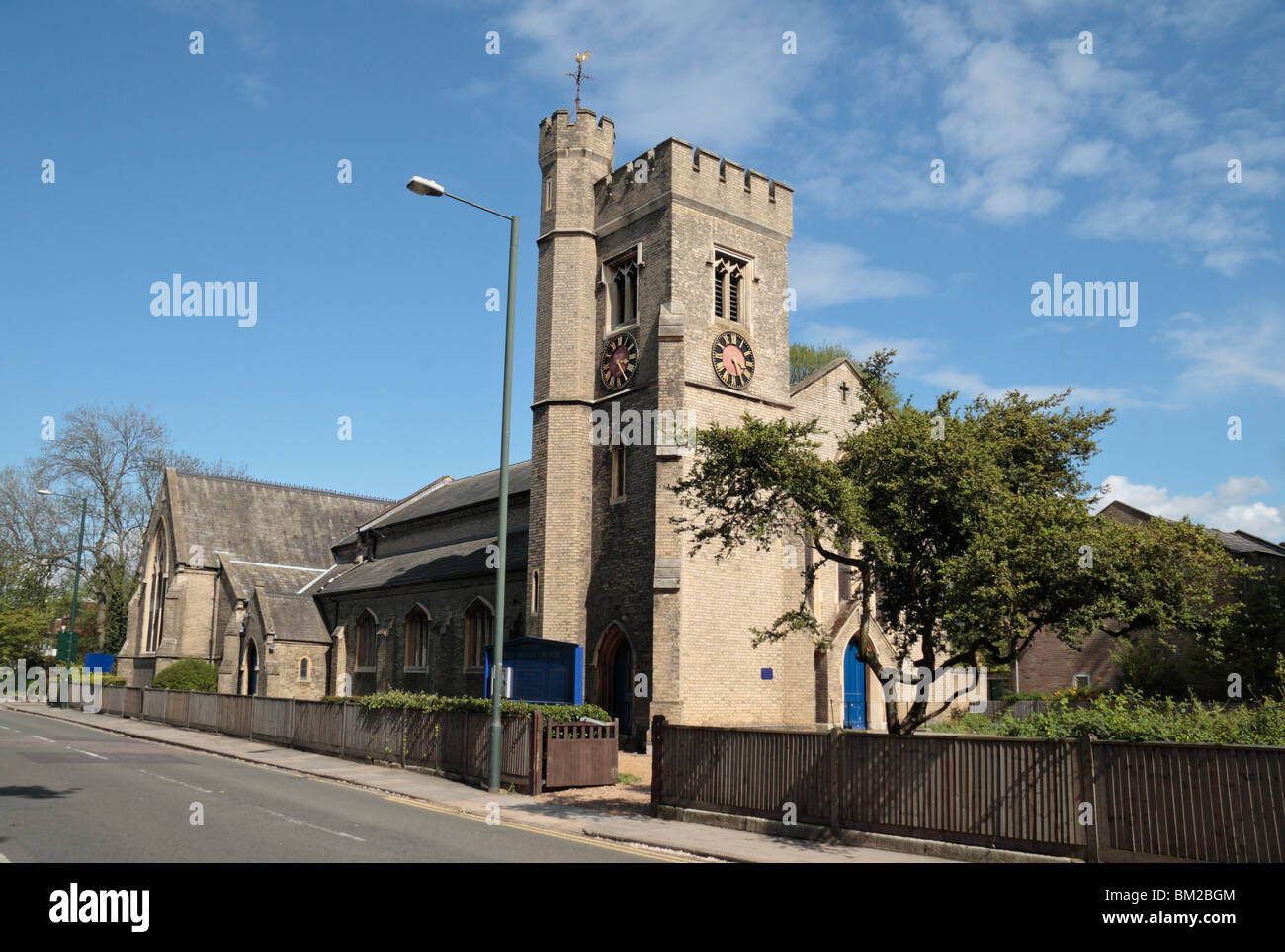 The Holy Trinity Church beside Twickenham Green, Richmond Upon Thames, UK. Stock Photo