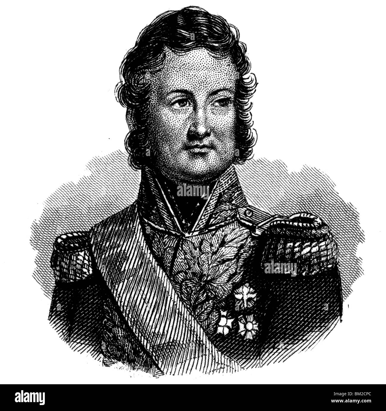 Louis-Philippe I, King of the French Stock Photo