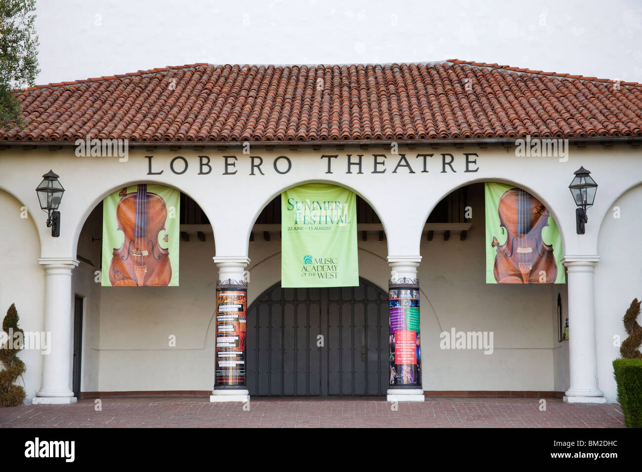 Lobero Theatre, Santa Barbara, California, USA Stock Photo