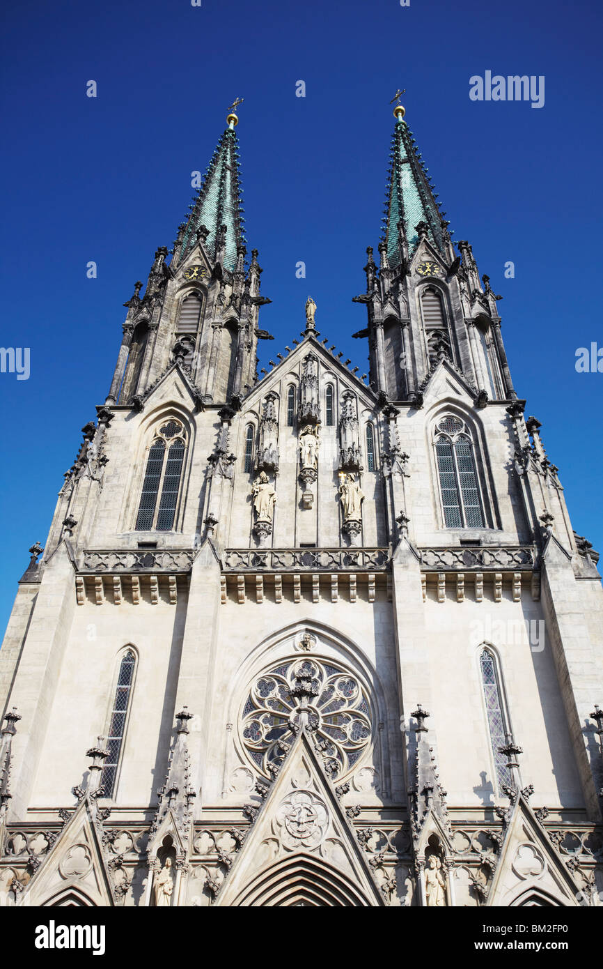 St. Wenceslas Cathedral, Olomouc, Moravia, Czech Republic Stock Photo
