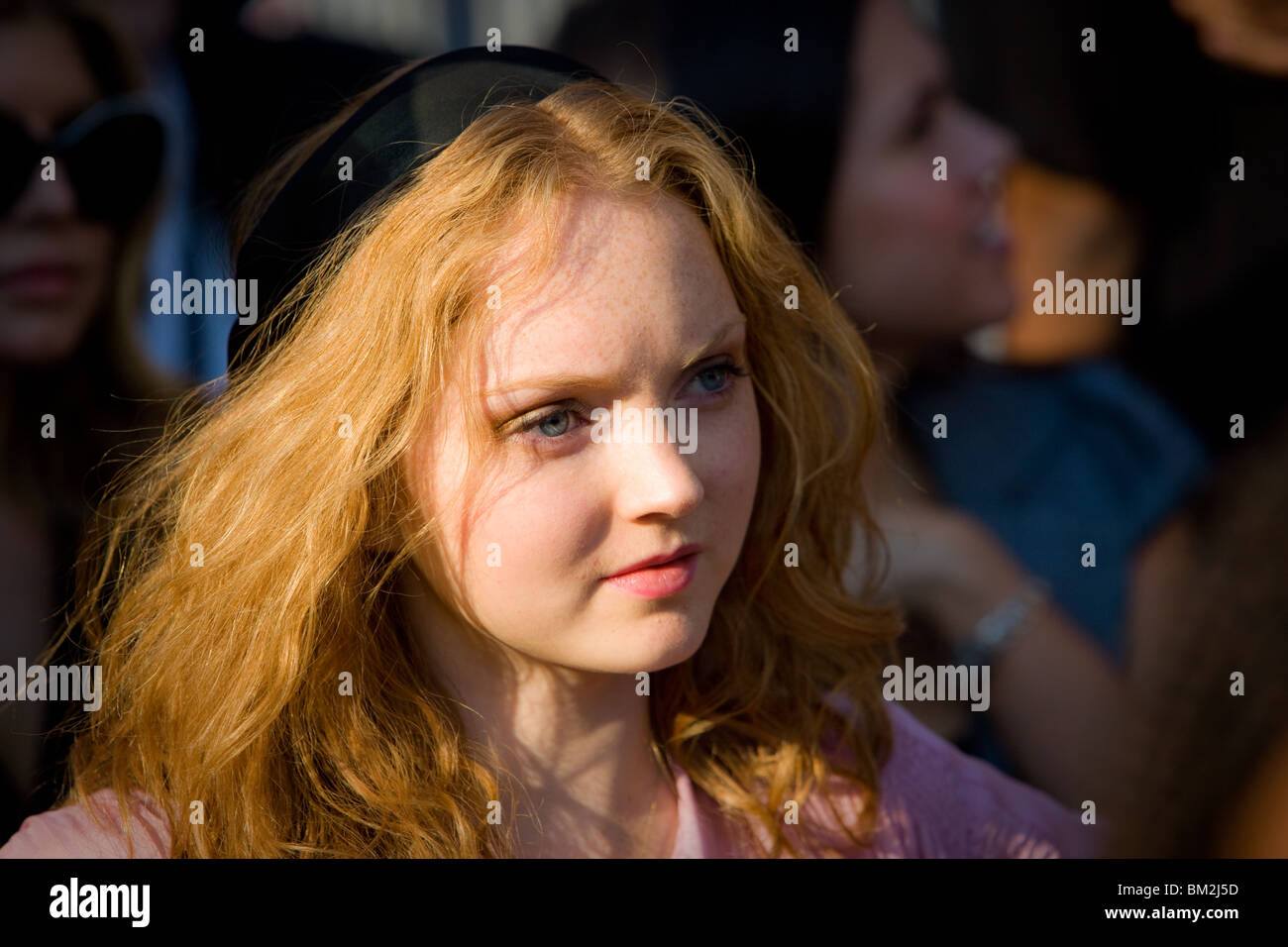 Lily Cole Stock Photo