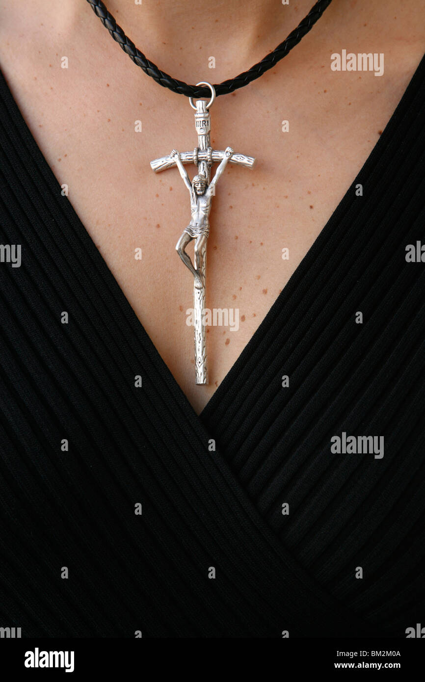 Crucifix, Italy Stock Photo