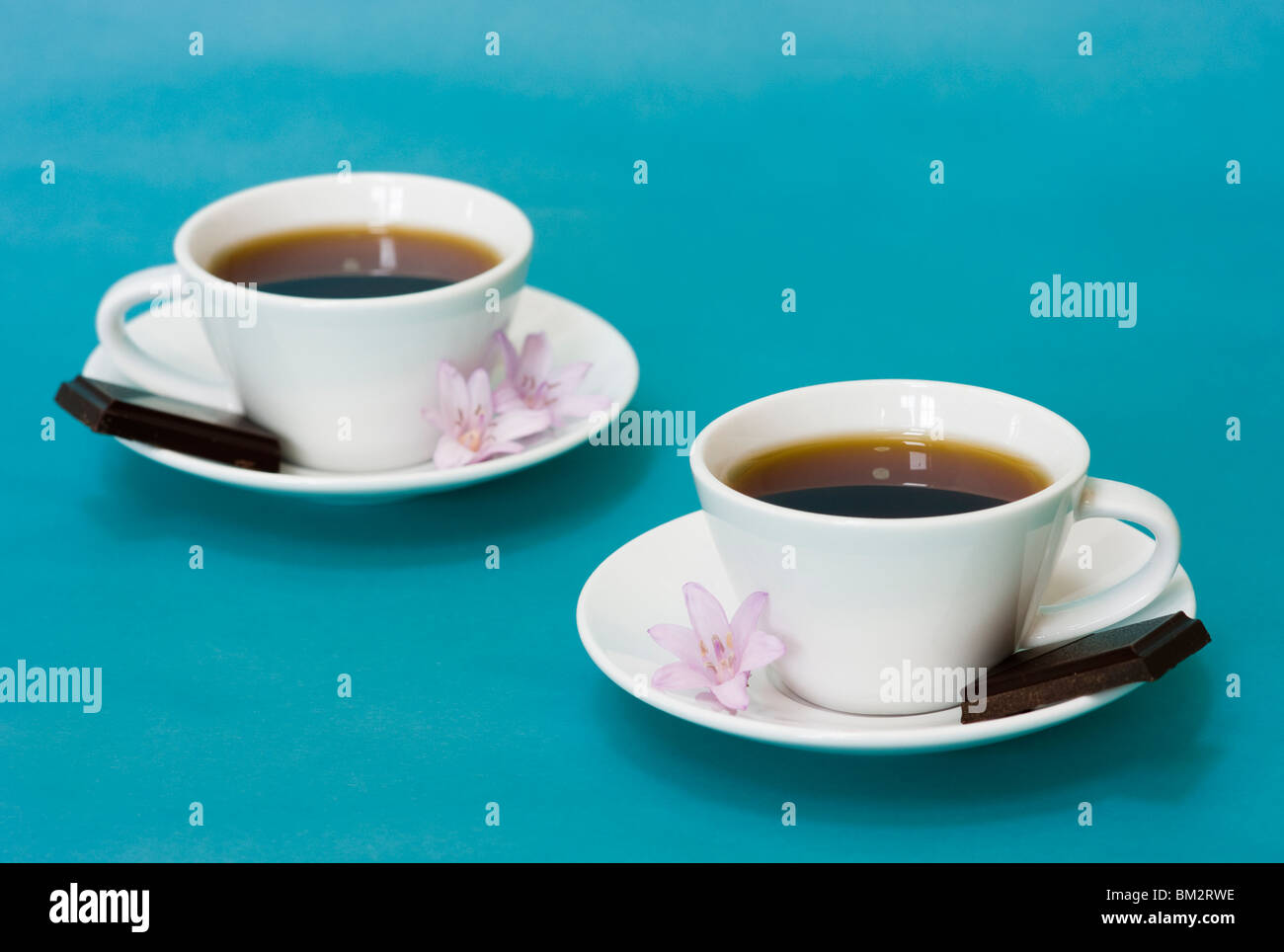 2 cups of coffee hi-res stock photography and images - Alamy