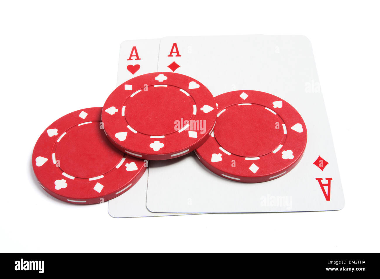 Poker Chips and Playing Cards Stock Photo Alamy