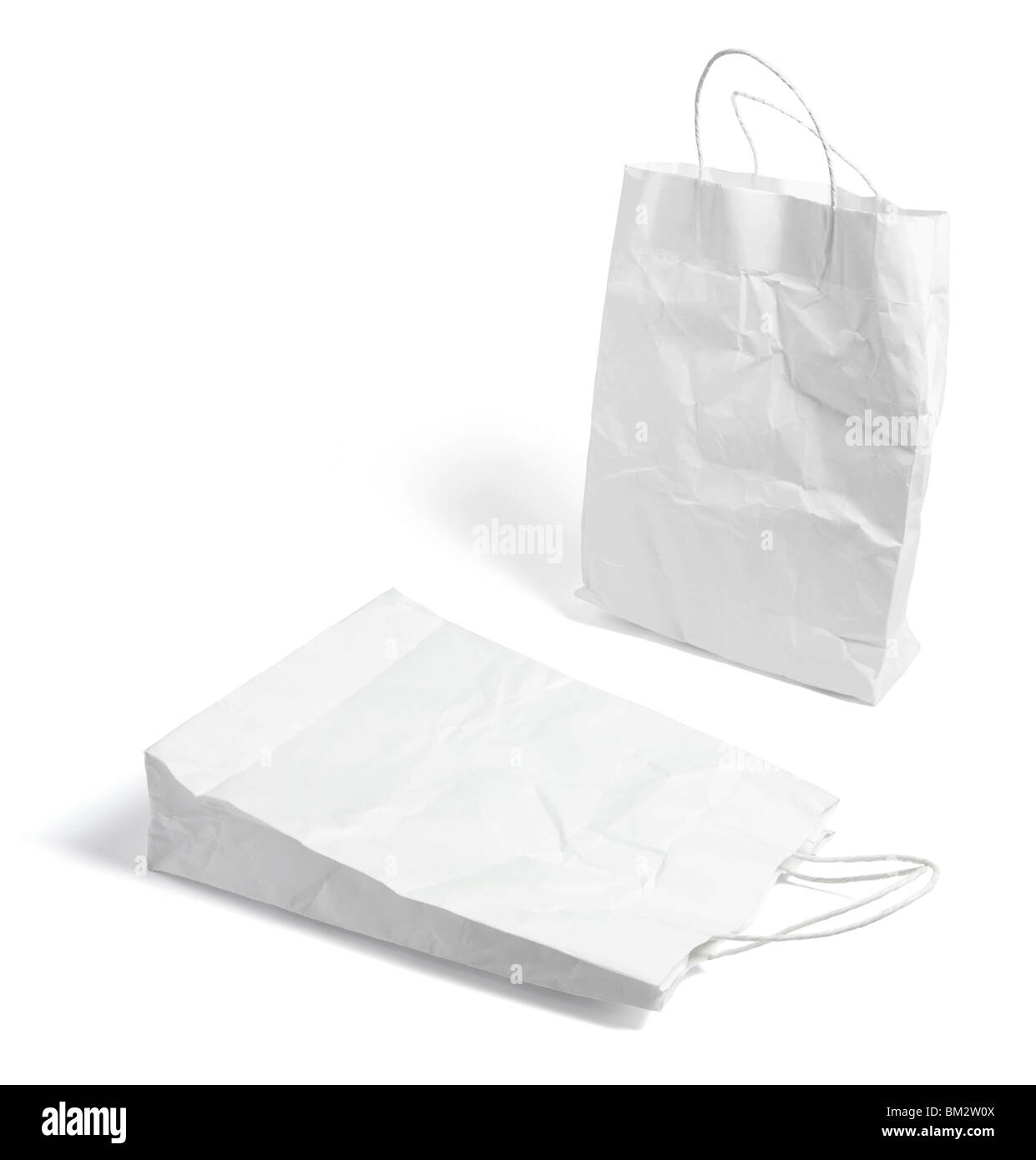 Used Shopping Bags Stock Photo Alamy