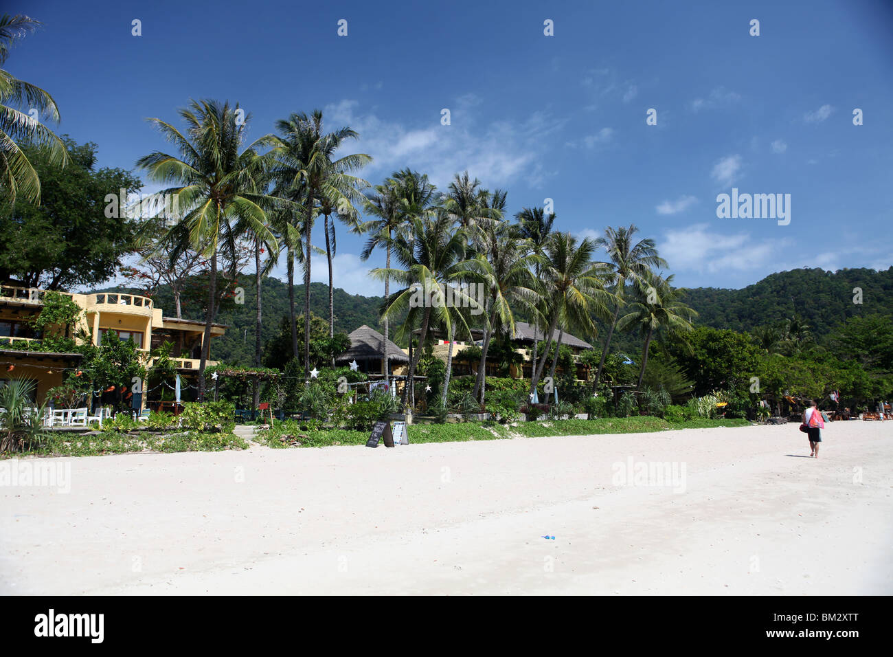 Last Beach at the southern end of Ko Lanta Yai in the Krabi Province, Thailand. Stock Photo