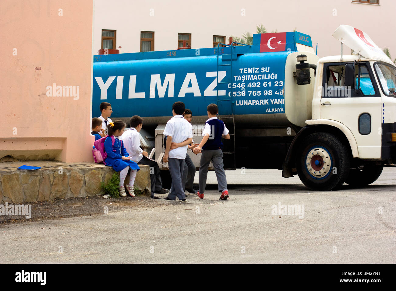 Group of children turkey hi-res stock photography and images - Alamy