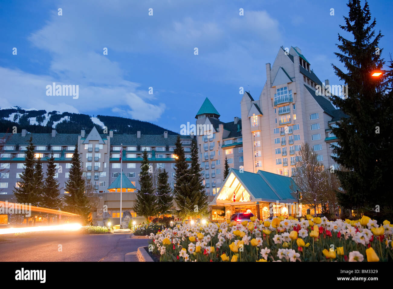 Fairmont Chateau Whistler hotel in Whistler, Canada Stock Photo - Alamy