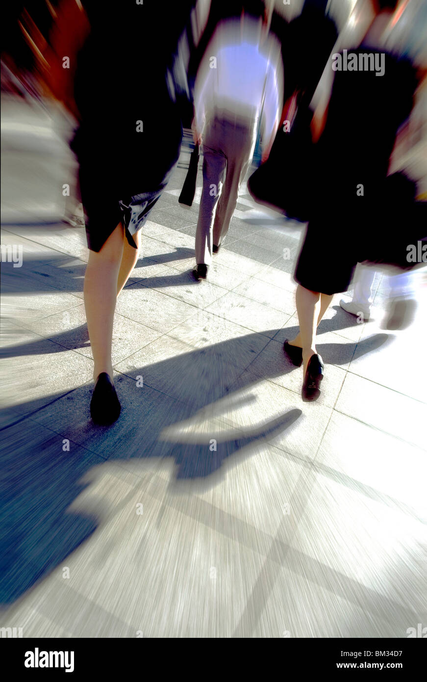 Business people walking on street hi-res stock photography and images ...