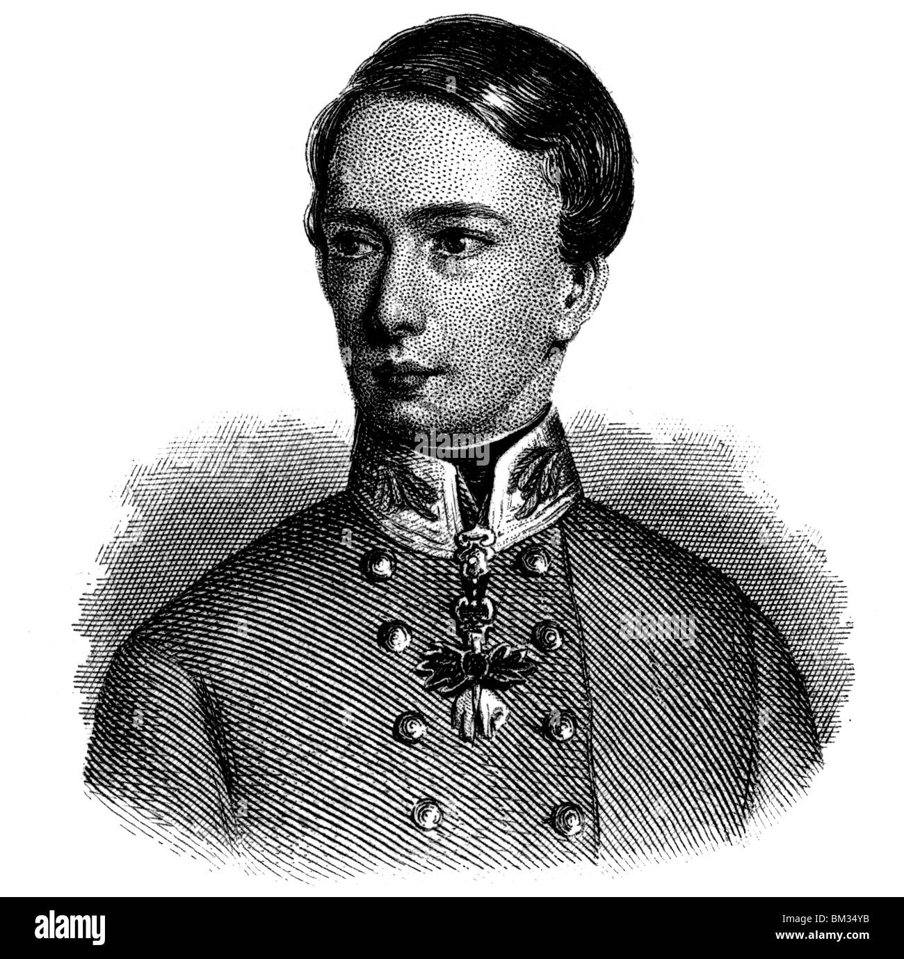 Franz Joseph I of Austria Stock Photo