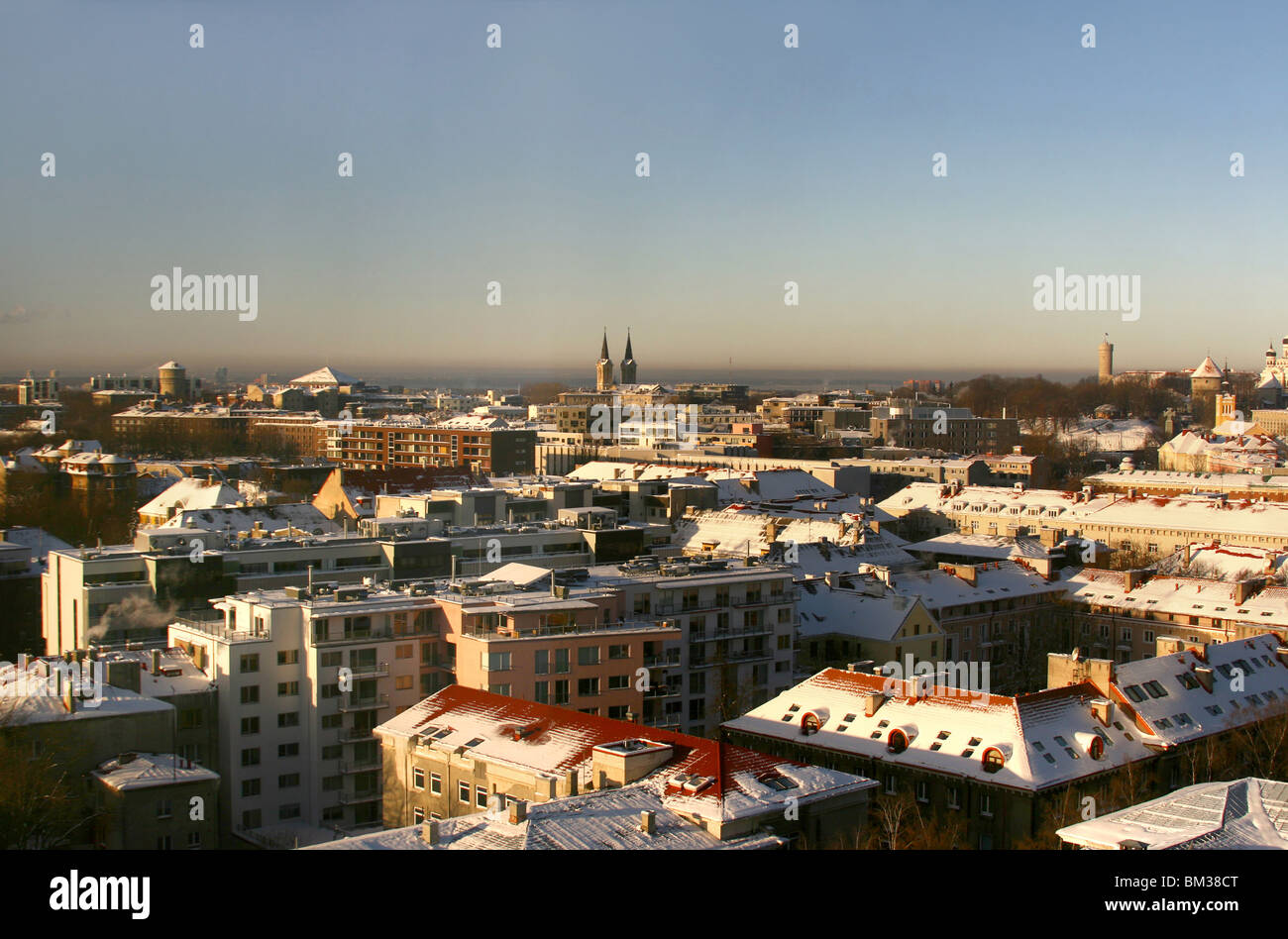 Modern Tallinn, Estonia Stock Photo