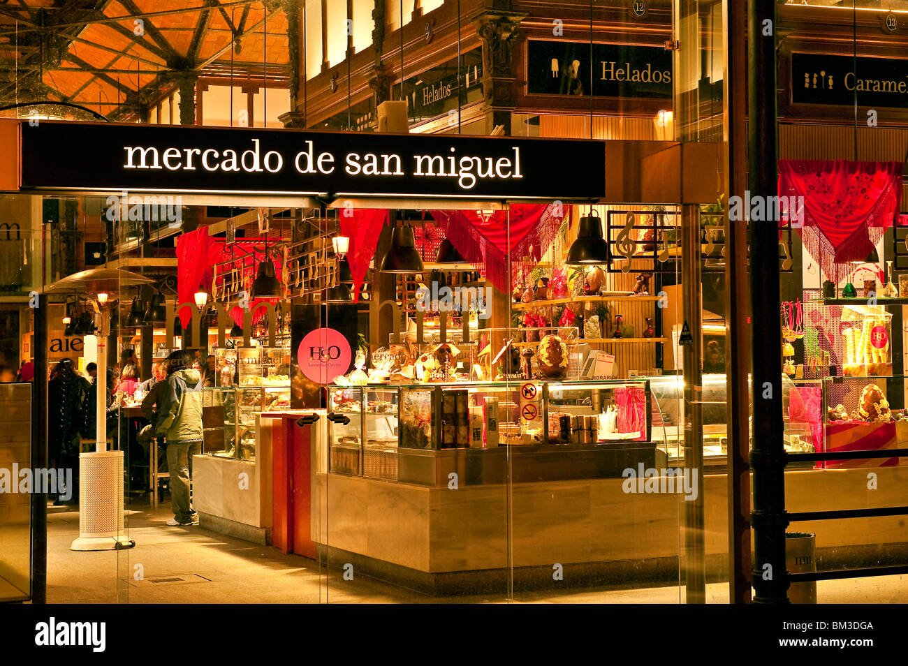 Mercado de san Miguel, Madrid, Spain Stock Photo Alamy