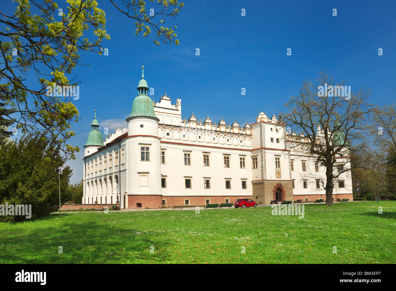 Baranow Sandomierski Castle, Poland Stock Photo