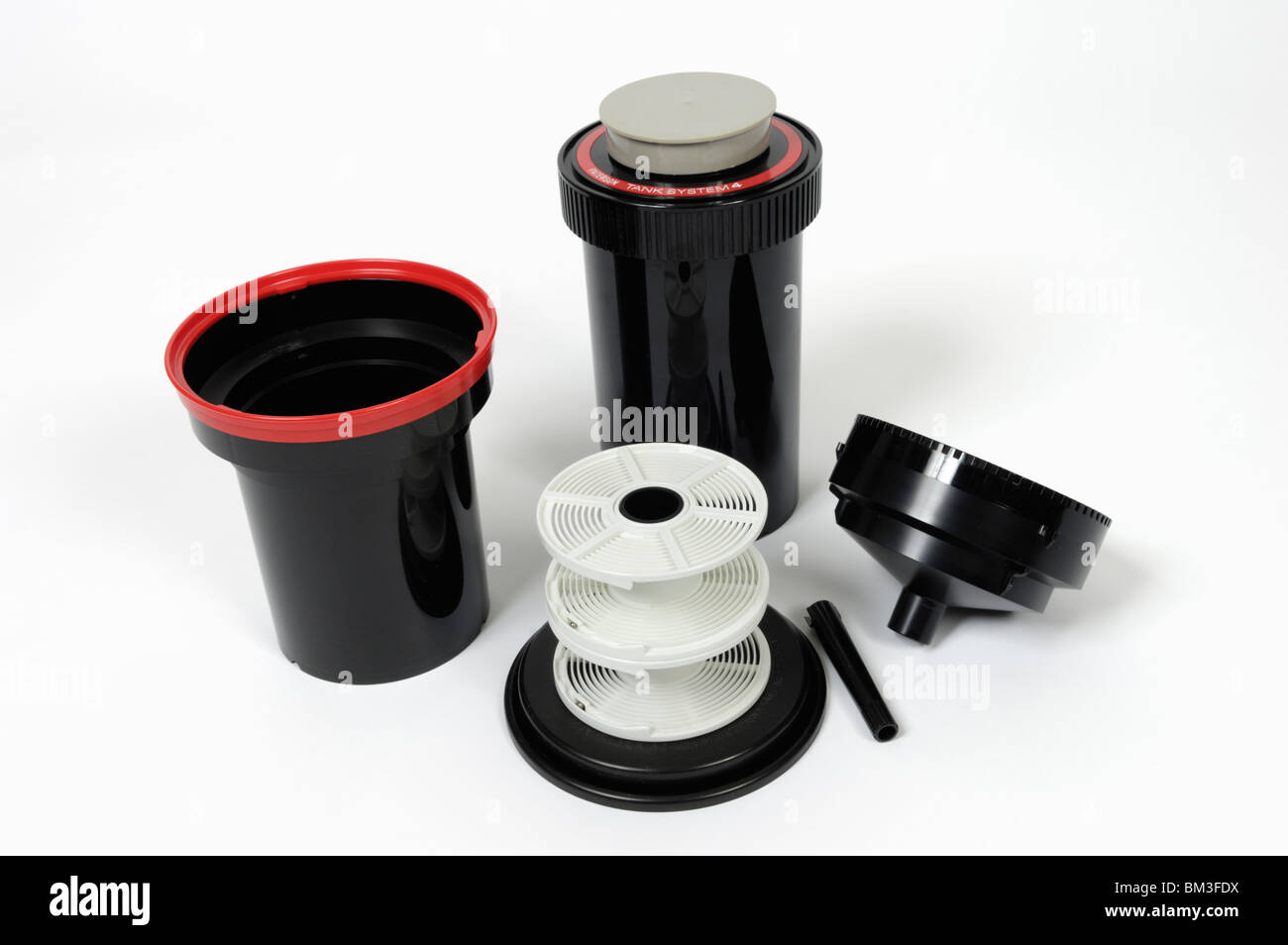 Photographic film developing equipment for 35mm and medium format still