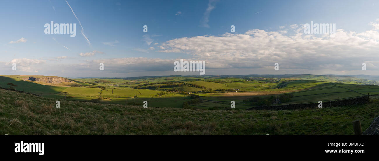 View from Rushop Edge, Peak District, Derbyshire, UK Stock Photo - Alamy