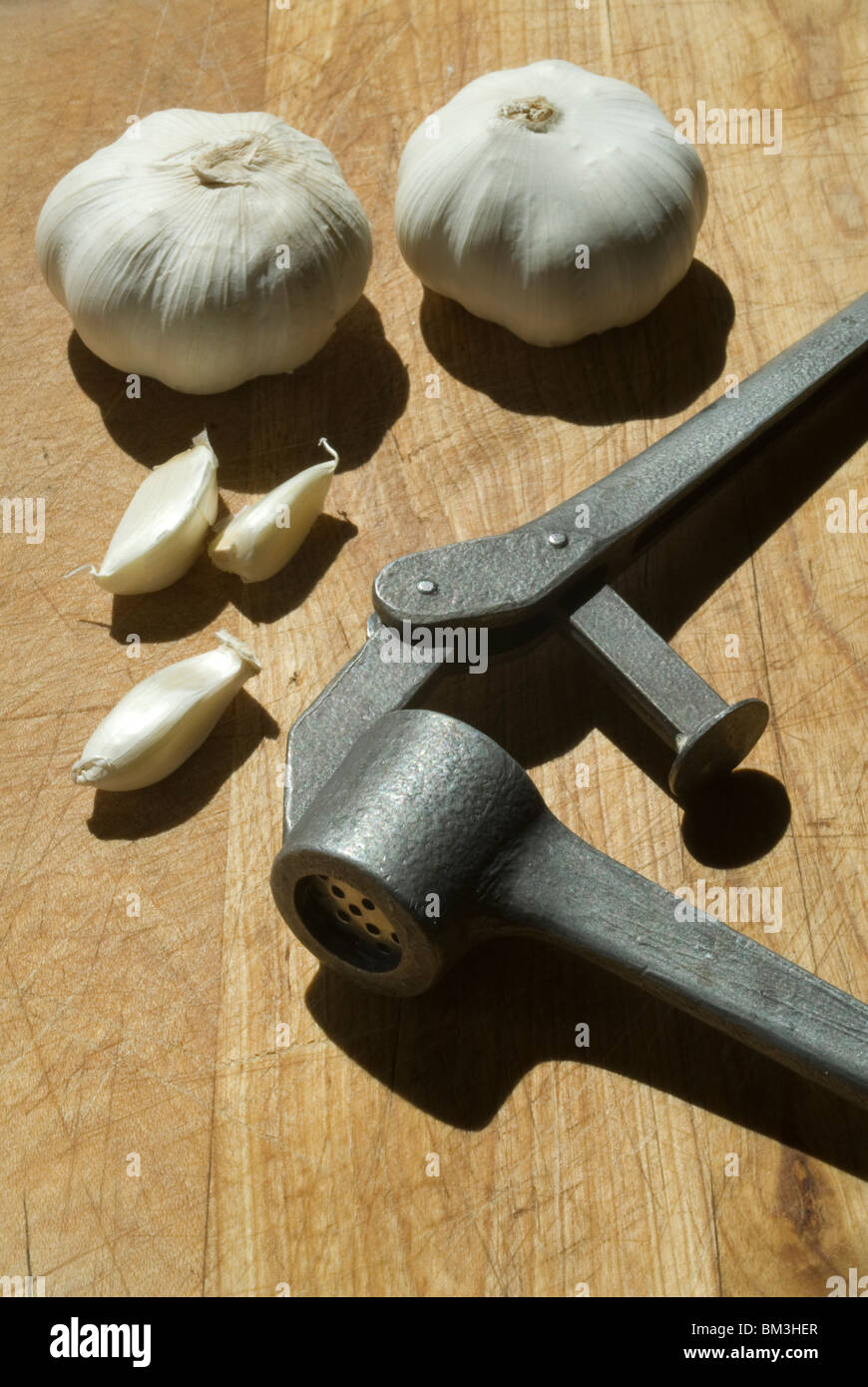Old Fashioned Garlic Press