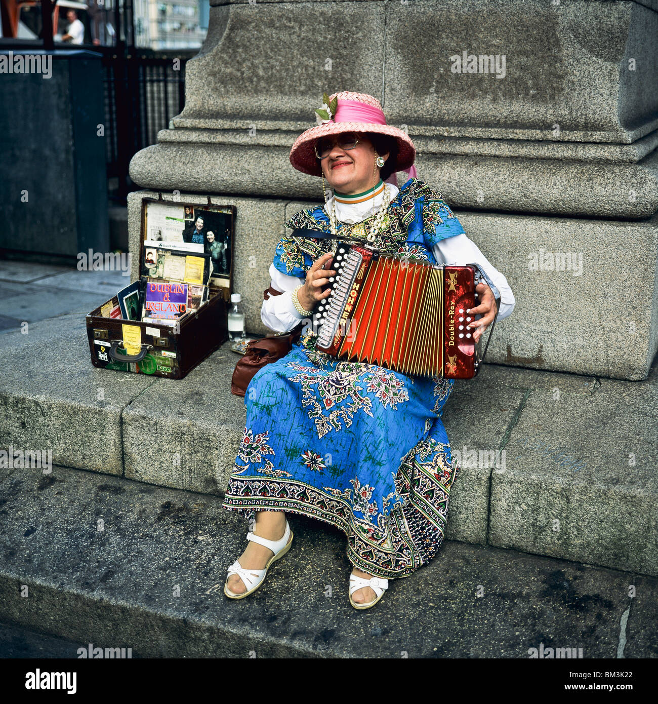 Irish accordion player music irish hires stock photography and images