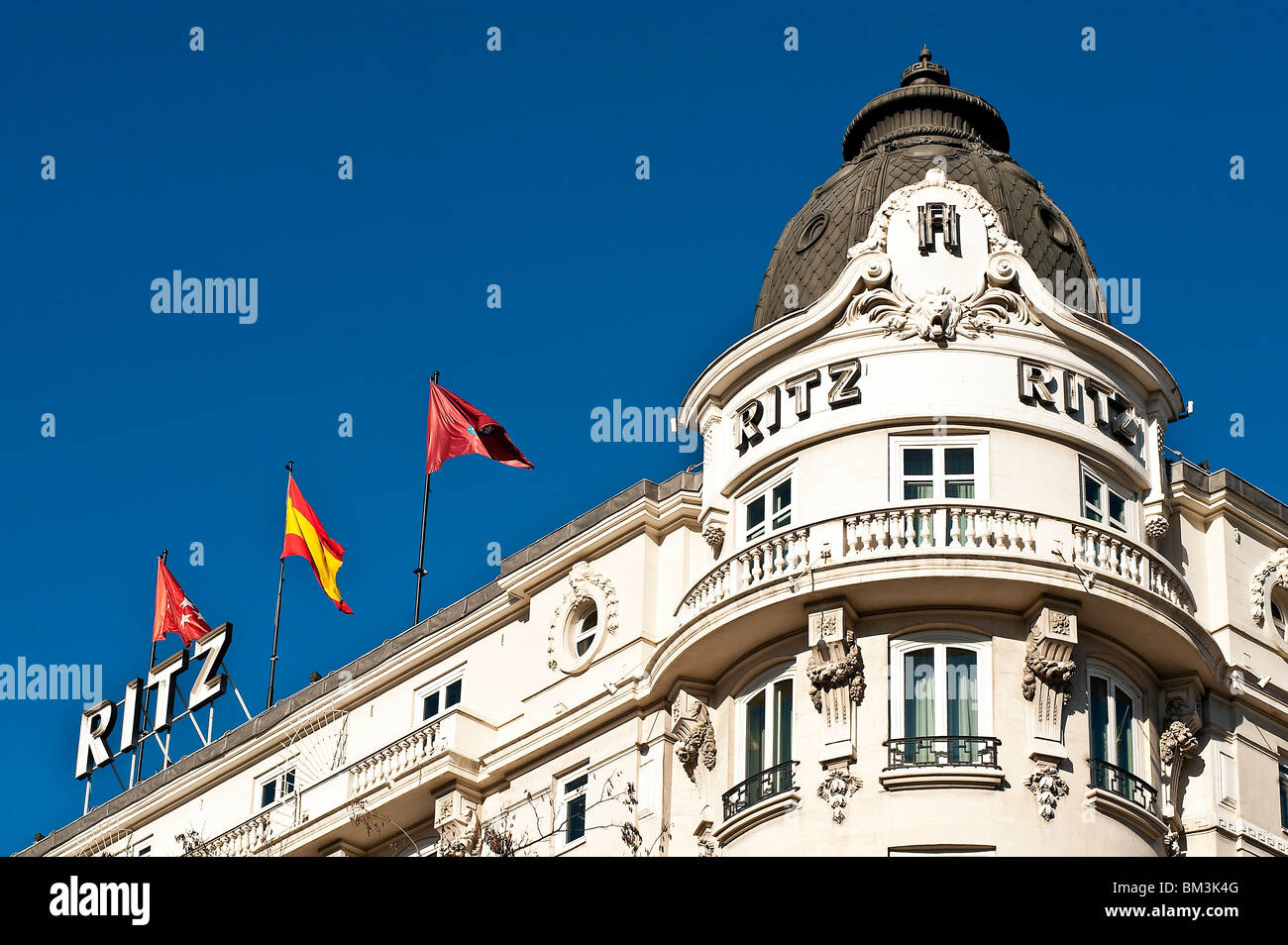 Ritz Hotel, Madrid, Spain Stock Photo