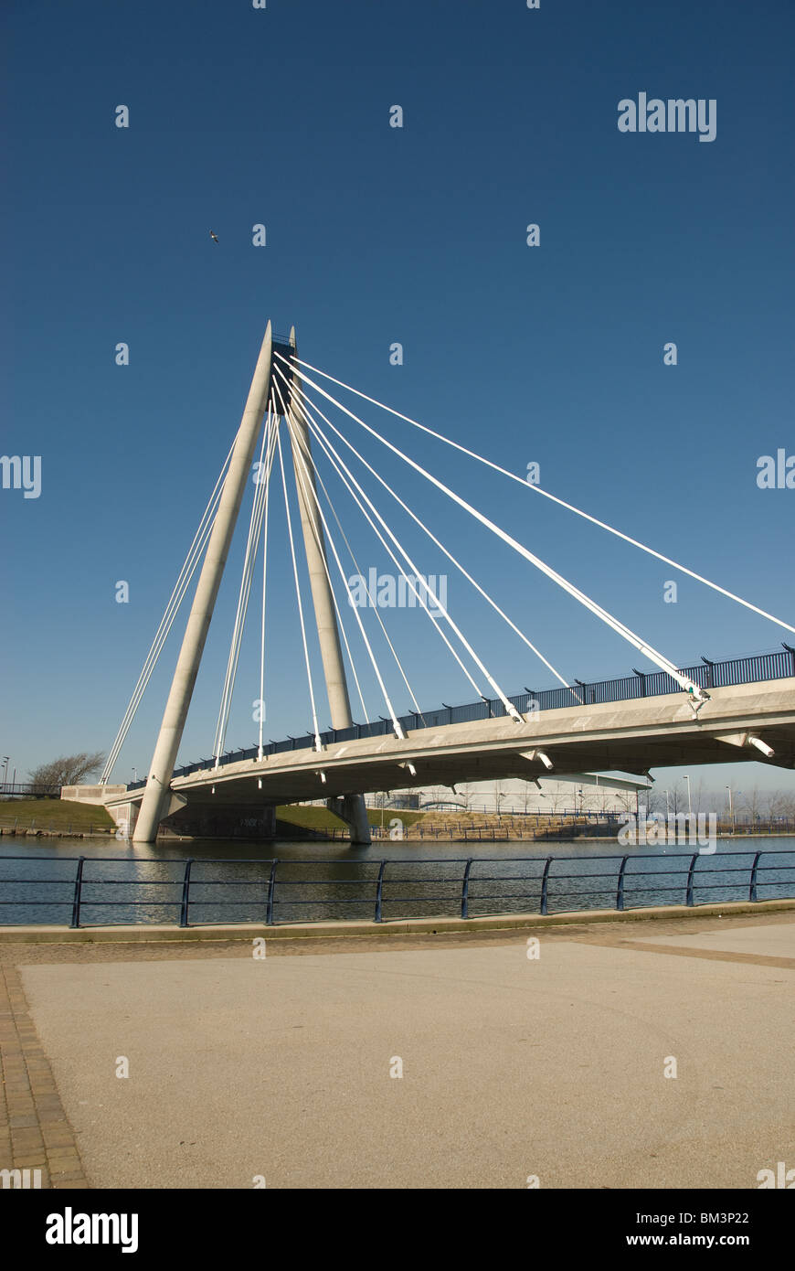 Marine Bridge, Southport Stock Photo Alamy