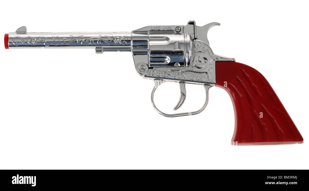 Toy gun 'cowboy gun' Stock Photo
