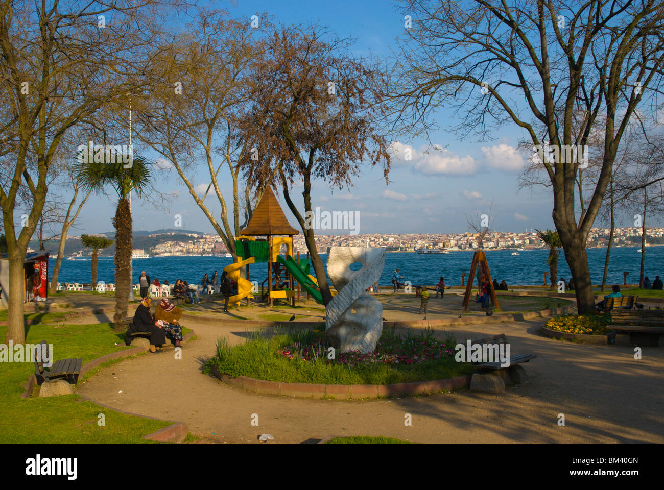 Findikli parki park Beyoglu district Istanbul Turkey Europe Stock Photo -  Alamy