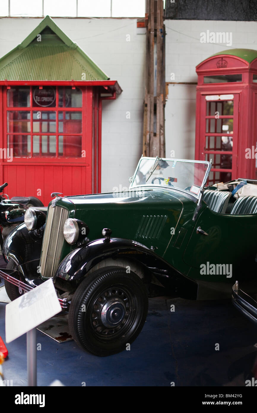 Vintage cars at the Museum of Transport and Technology (MOTAT